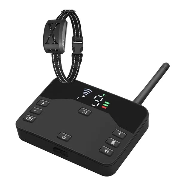Wireless Dog Fence & Training Collar System