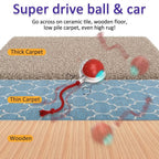 Interactive Smart Cat Toy Ball – Automatic Rolling Ball with 3 Play Modes