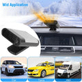 Portable Car Heater & Defroster – 12V/150W or 24V/200W, 2-in-1 Heat & Fan