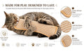 Natural Catnip Chew Toy Bite-Resistant Cotton Rope for Self-Amusement