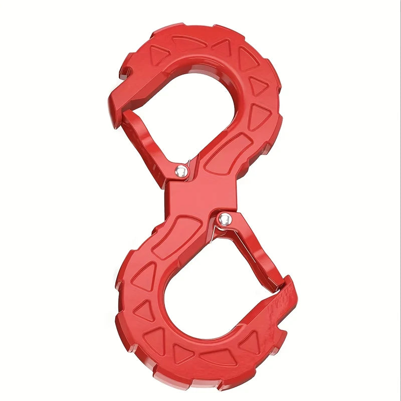 S-Shaped Heavy-Duty Trailer Tow Hook – G80 Alloy Steel, 33,000 lb Capacity
