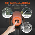 Cordless Pressure Washer – Portable Power Cleaner with 6-in-1 Nozzle & 4.0Ah Battery