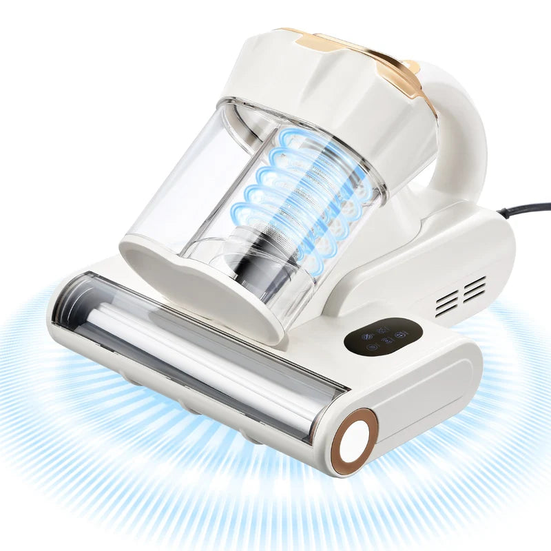 550W Mattress Vacuum Cleaner – 18KPa Suction, HEPA Filter & Heated Air