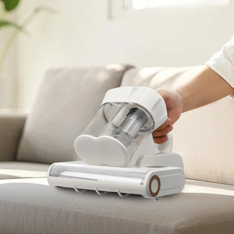 550W Mattress Vacuum Cleaner – 18KPa Suction, HEPA Filter & Heated Air